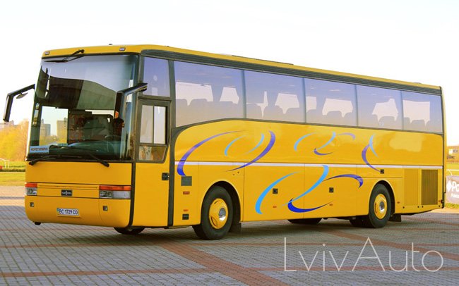 Аренда Автобус Van Hool T915 на свадьбу Львів