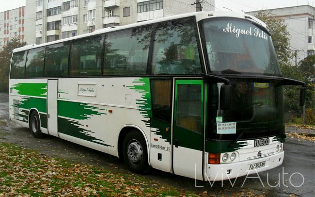 Аренда Автобус Iveco Eurorider на свадьбу Львів